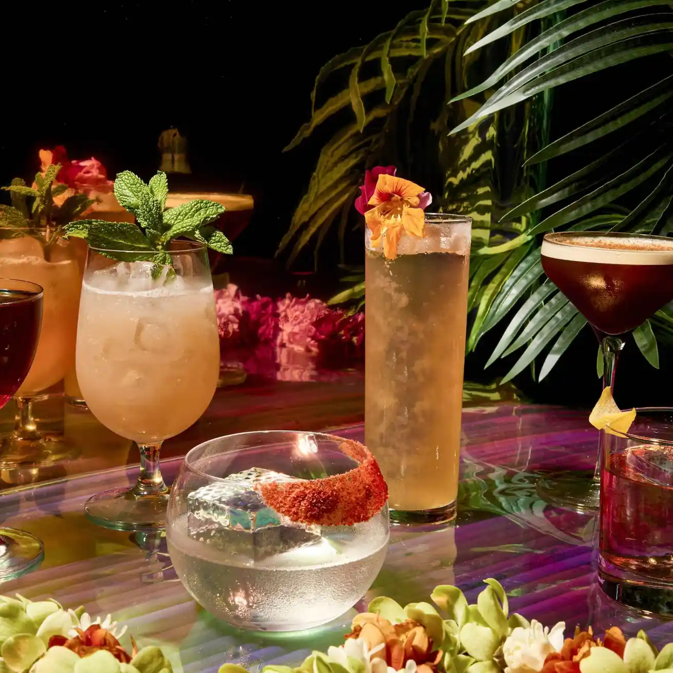 Cocktail Line-up, The Lei Stand