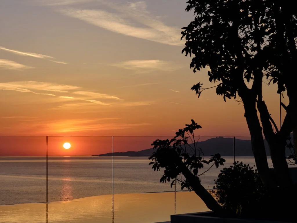 DEOS sunset/Myconian Collection