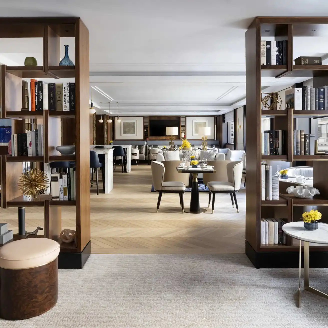 The Langham Club, one of the hotel's most indulgent offerings