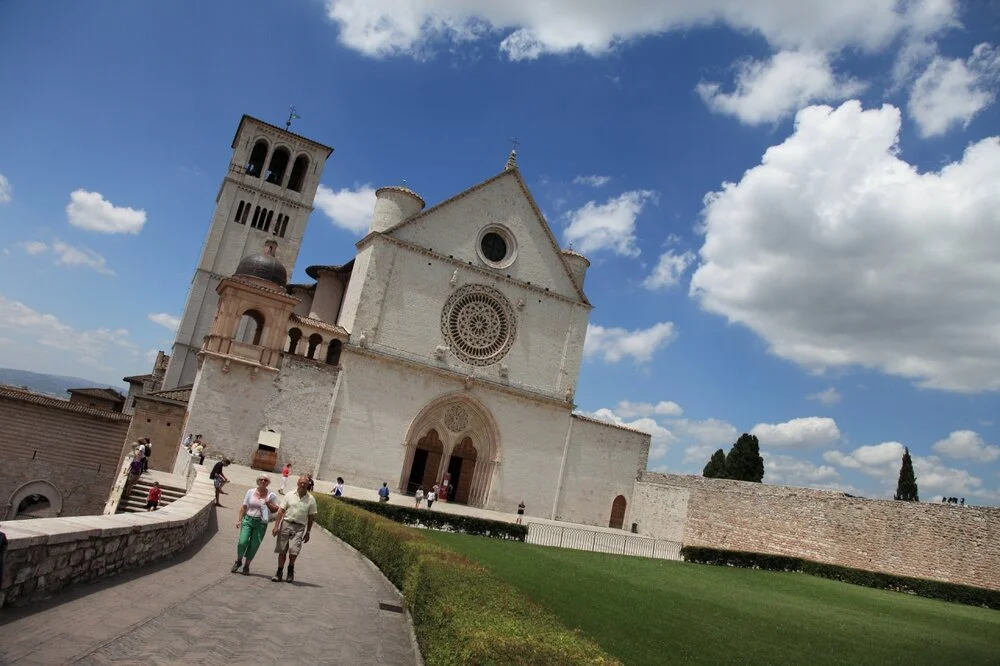 Assisi, Basilica di San Francesco, Piazza Superiore