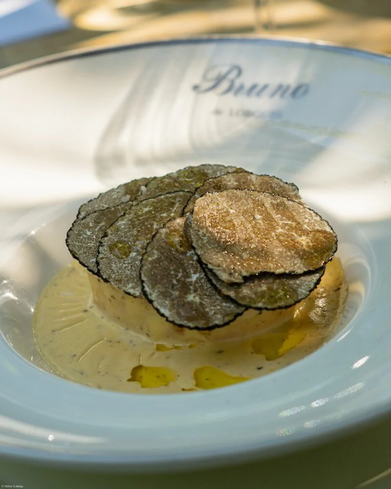 Chez Bruno truffles dish